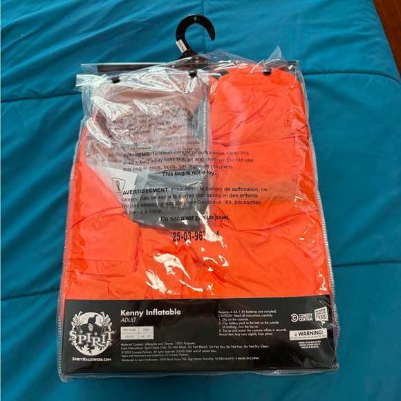 Adult South Park Kenny inflatable Costume OS - Picture 4 of 5